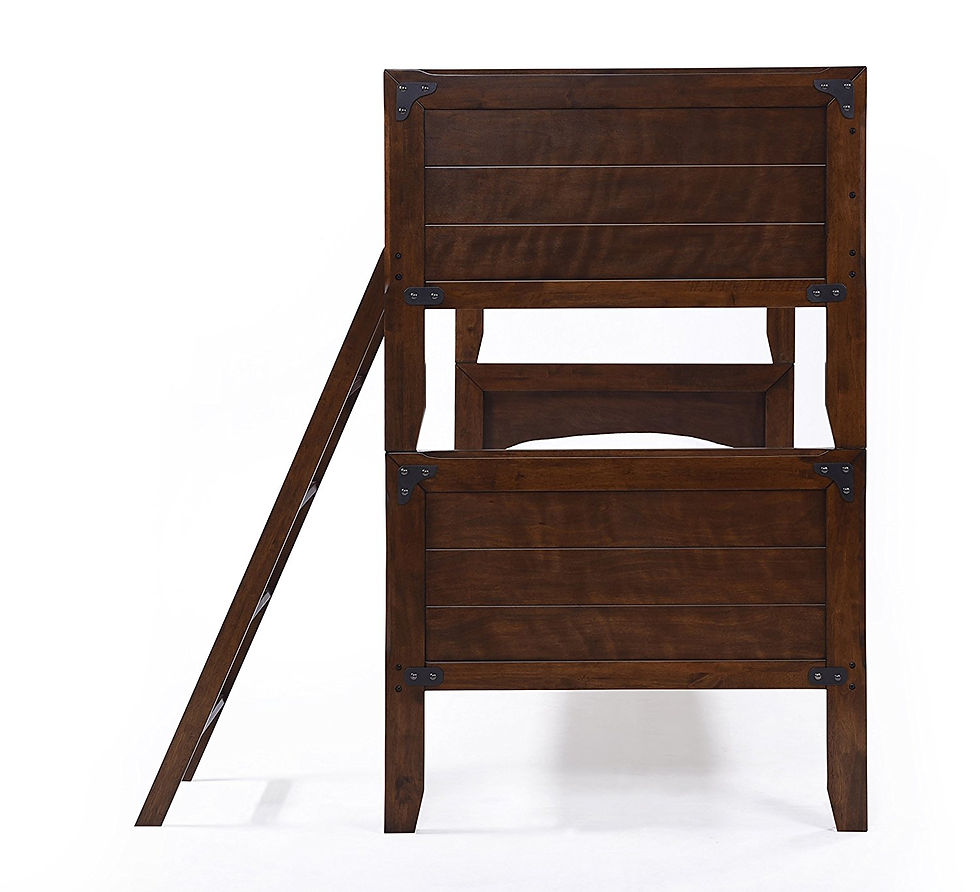 Rustic Twin Bunk Bed
