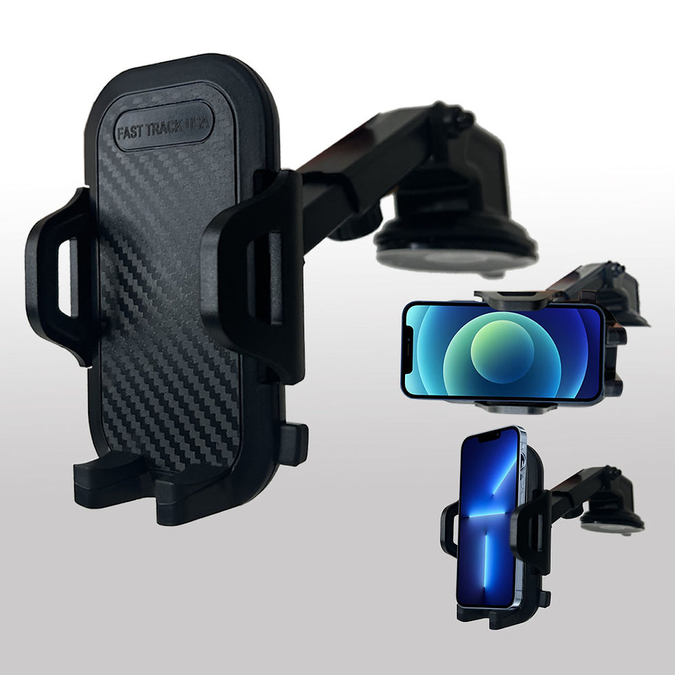 Thumbnail: Car Phone Mount Holder with Adaptable Cradle Adjustable Long Neck