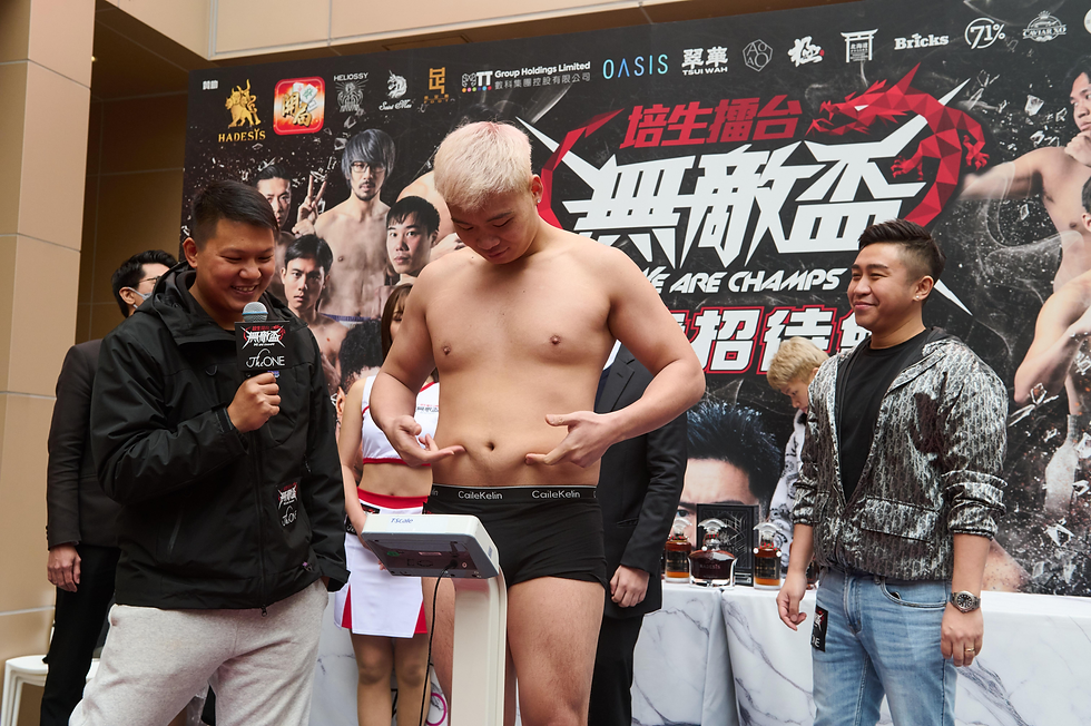 培生擂台｜四海對Black Joe開打在即 CK撞款底褲意外成焦點 @am730