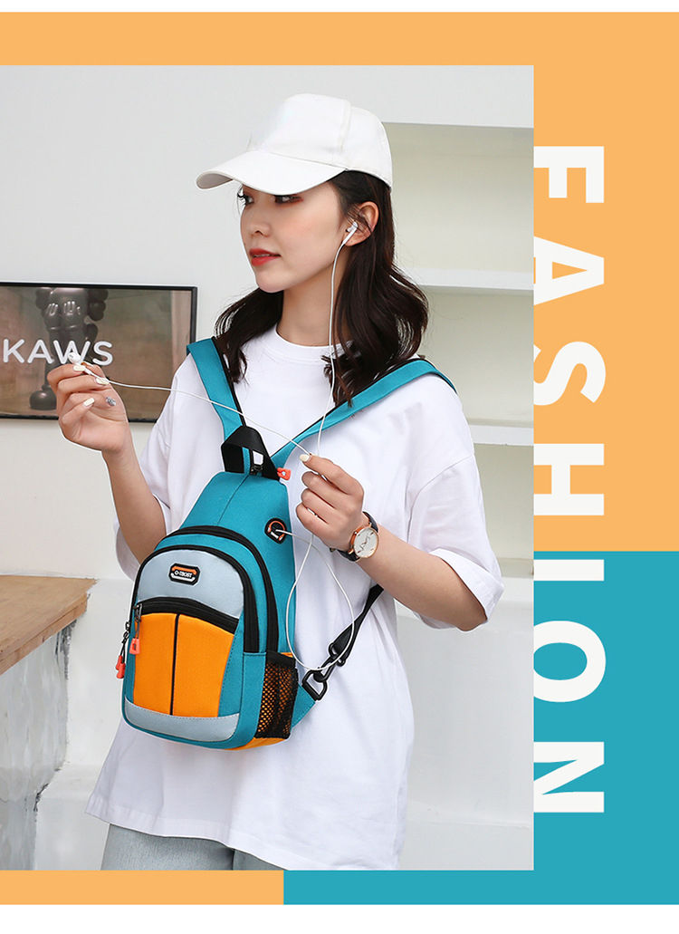 Thumbnail: 2023 Shoulder Bag Man Casual Chest Bag Business Male Bag Multi-Functional Women 