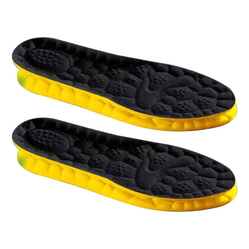 Thumbnail: 4D Cloud Technology PU Sole Sports Insoles For Shoes Soft Breathable Shock Absor