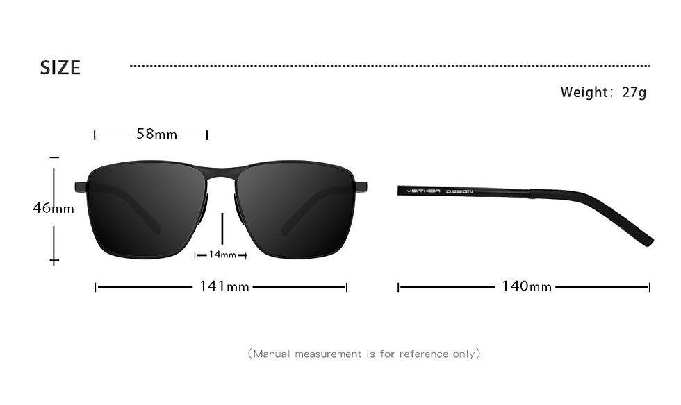 Thumbnail: VEITHDIA Brand Men's Vintage Sports Sunglasses Polarized UV400 Lens Eyewear Acce