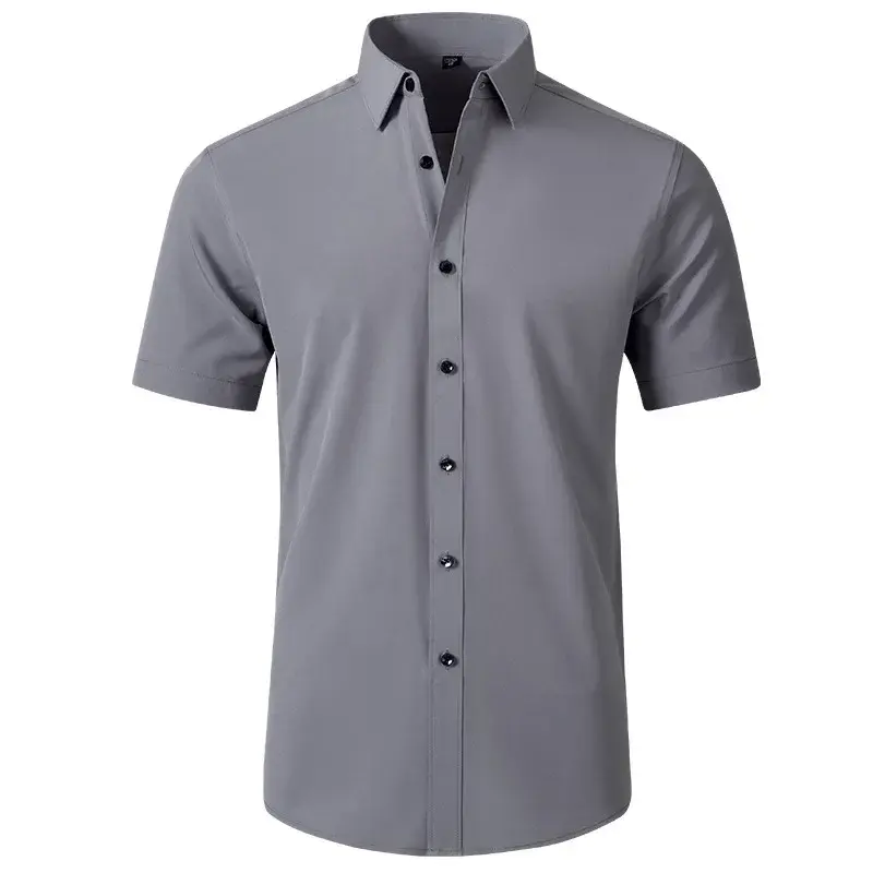 Thumbnail: Four sided elastic shirt for men's shirt, multi-color non ironing, wrinkle resis