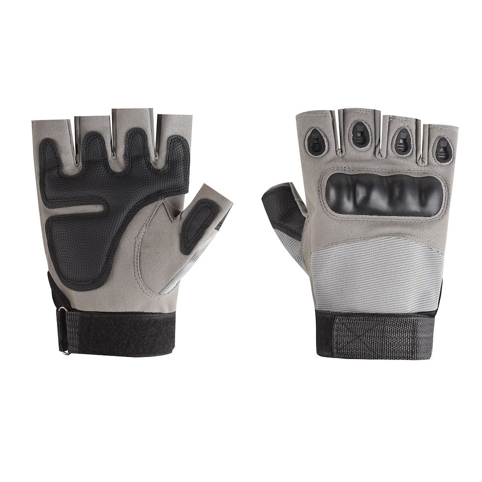 Thumbnail: Half Finger Men's Gloves Outdoor Military Tactical Gloves Sports Shooting Huntin