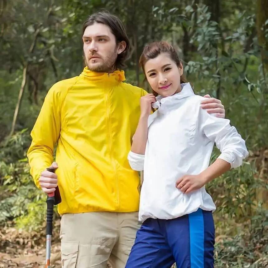 Thumbnail: Men Women Waterproof Jacket Windbreaker Women Sun Protect Clothing Fishing Rain 