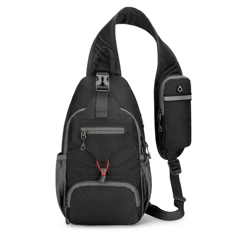Thumbnail: Anti-Theft Waterproof Shoulder Backpack Sling Chest Crossbody Bag Cover Pack Ruc