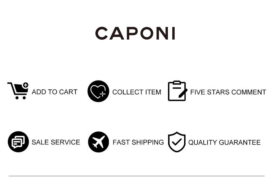 Thumbnail: CAPONI Square Sun Glasses For Men Photochromic Polarized Rimless Sunglasses Clas