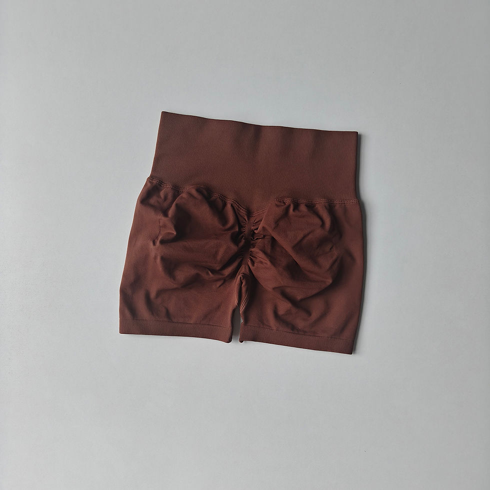 Thumbnail: Summer High-Waist Women's Yoga Shorts Breathable Fitness Shorts Butt Lift Sports