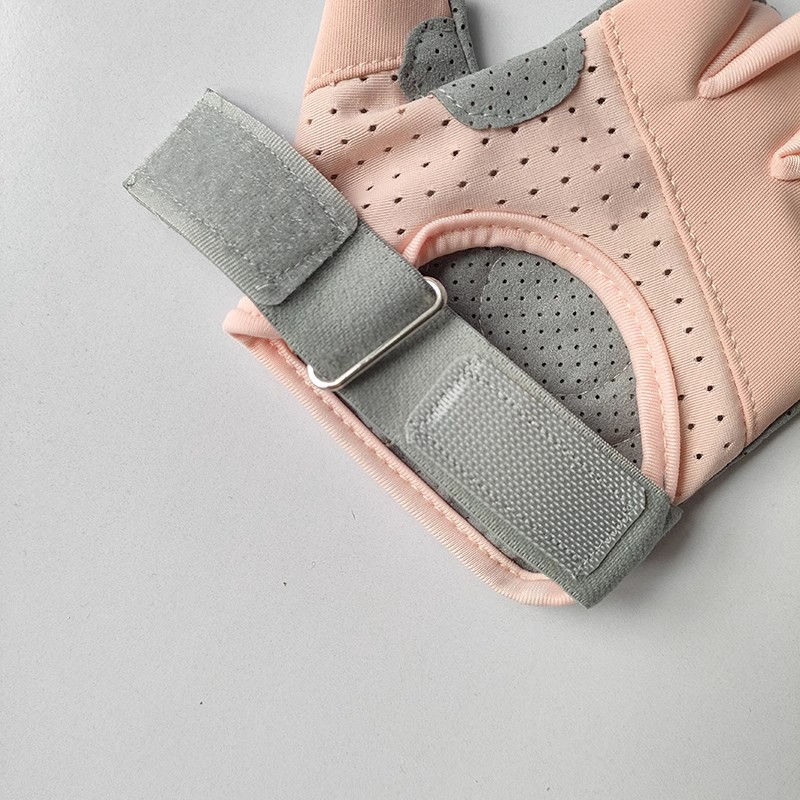 Thumbnail: Women's fitness half finger gloves, anti slip, wear-resistant, anti cocoon yoga 