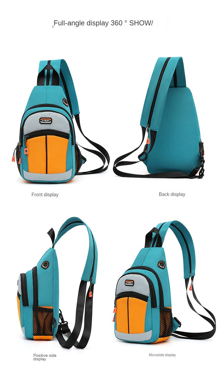 Thumbnail: 2023 Shoulder Bag Man Casual Chest Bag Business Male Bag Multi-Functional Women 