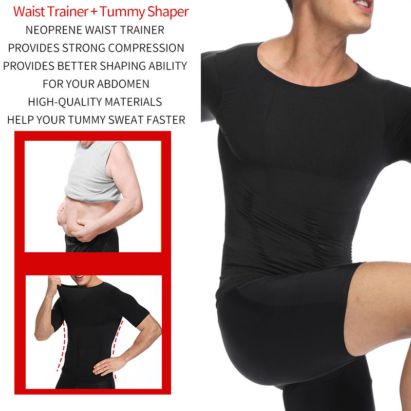 Thumbnail: Men Slimming Body Shaper Belly Control Shapewear Man Shapers Modeling Underwear 