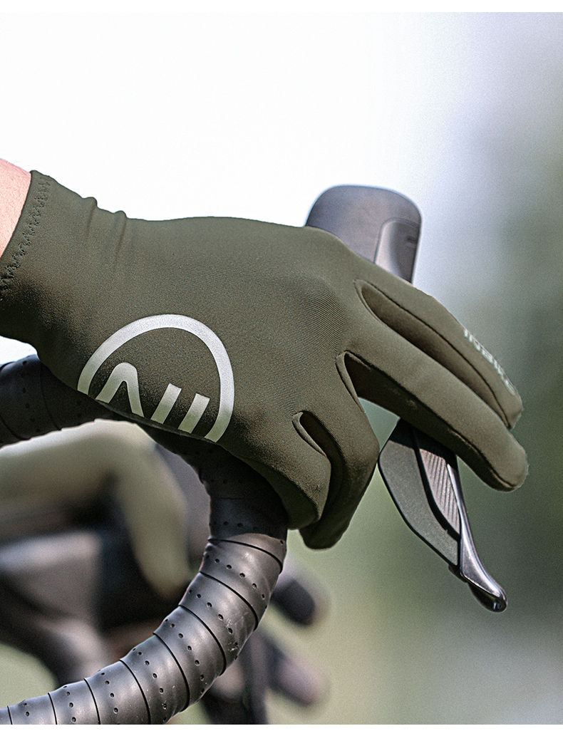Thumbnail: INBIKE 2024 Cycling Gloves Gel Padded for Men Autumn Winter Fleece Road Bike Glo