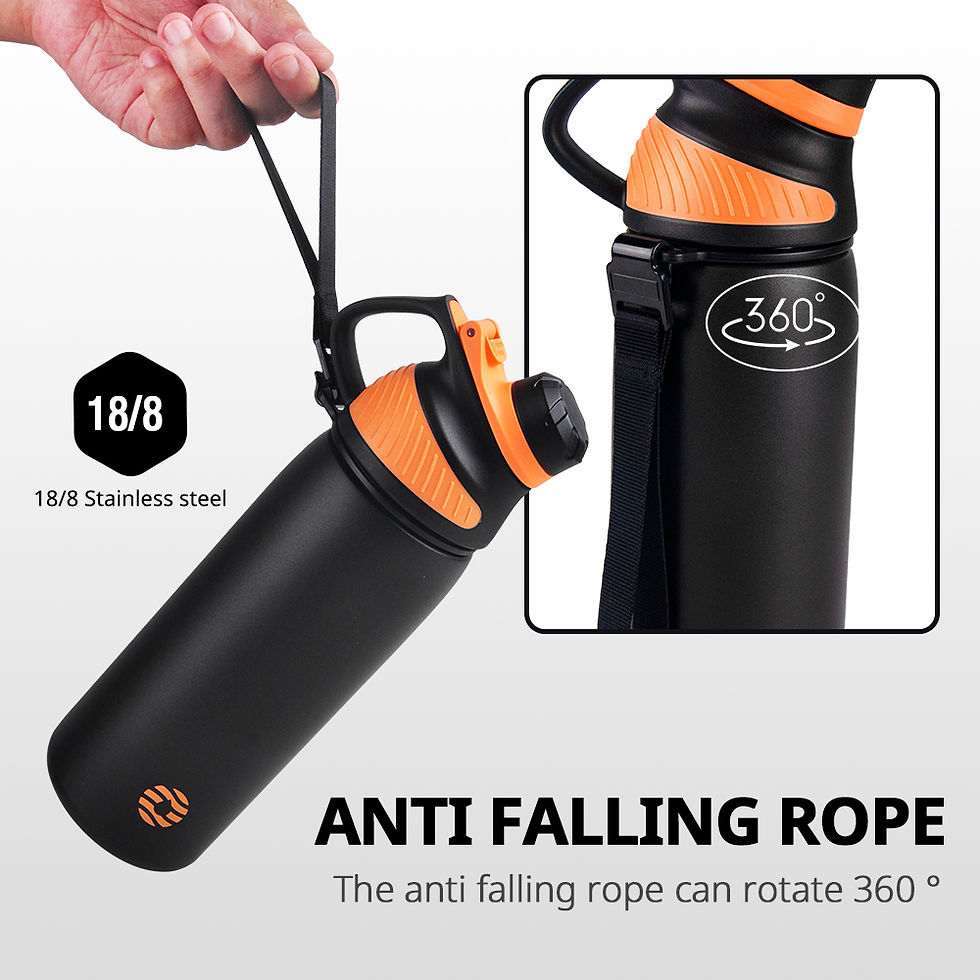 Thumbnail: Fjbottle Thermo bottle With Magnetic Lid Outdoor Sport Stainless Steel Water Bot