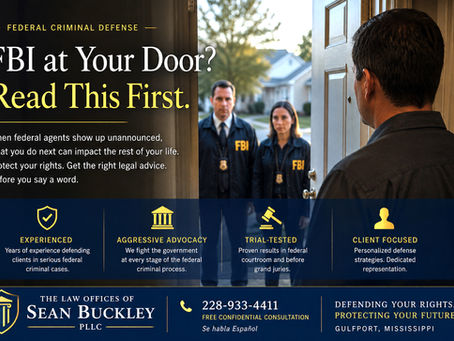 FBI at Your Door? Read This First.