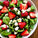 Strawberry, Goat Cheese, and Spinach Salad.