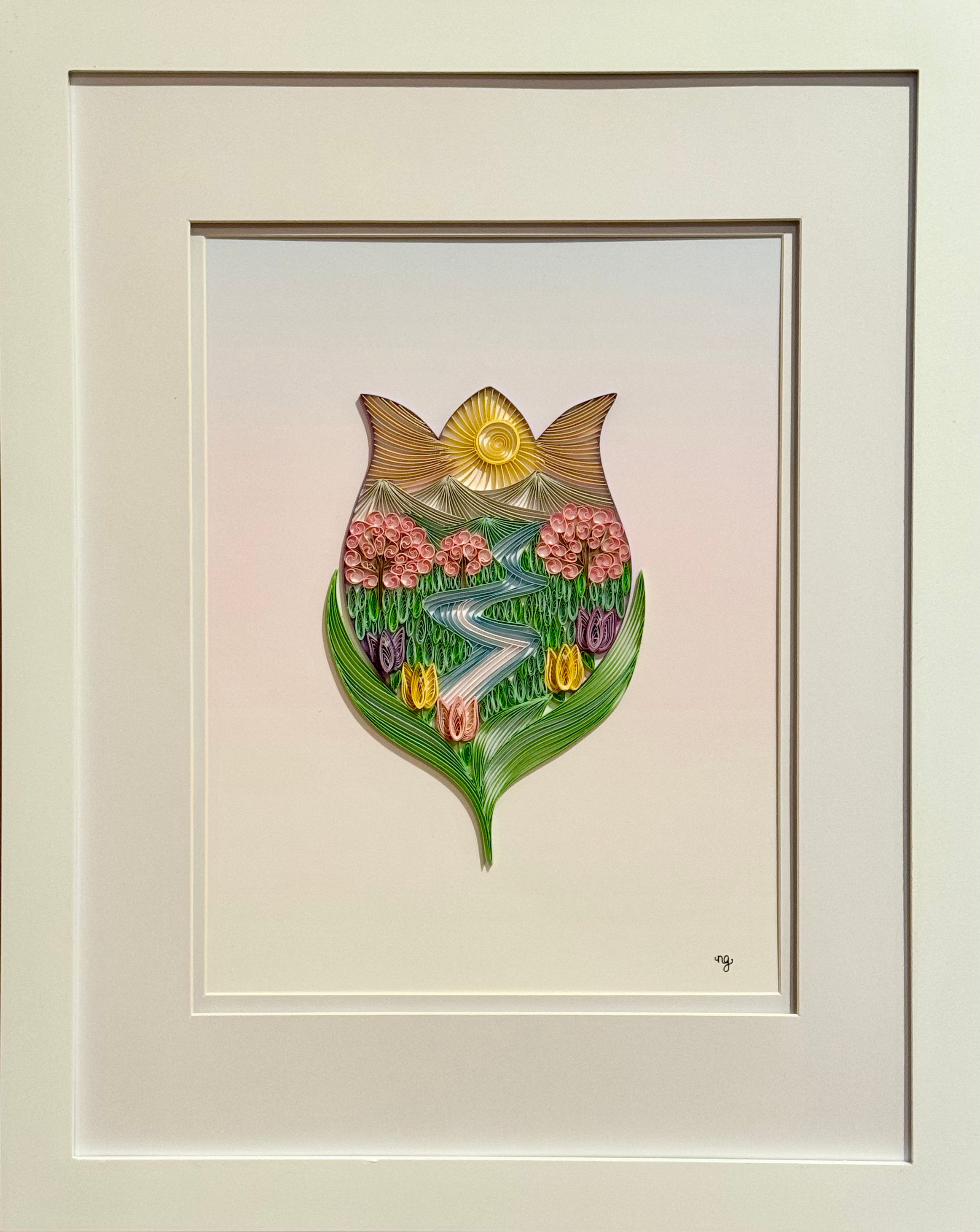 Tulip Meadow Landscape