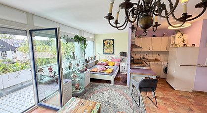 Blick in Schlafbereich Wohnung in Spandau zum Kauf
