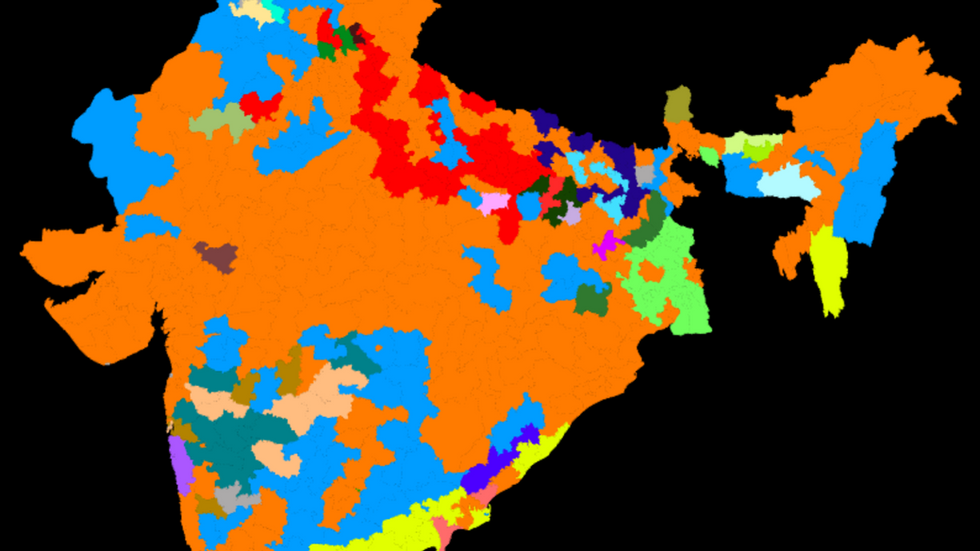 2024 Lok Sabha results mapped