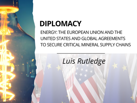 Energy: The European Union and the United States and Global Agreements to Secure Critical Mineral Supply Chains