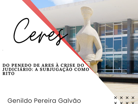 Do Penedo de Ares à Crise do Judiciário: a subjugação como rito