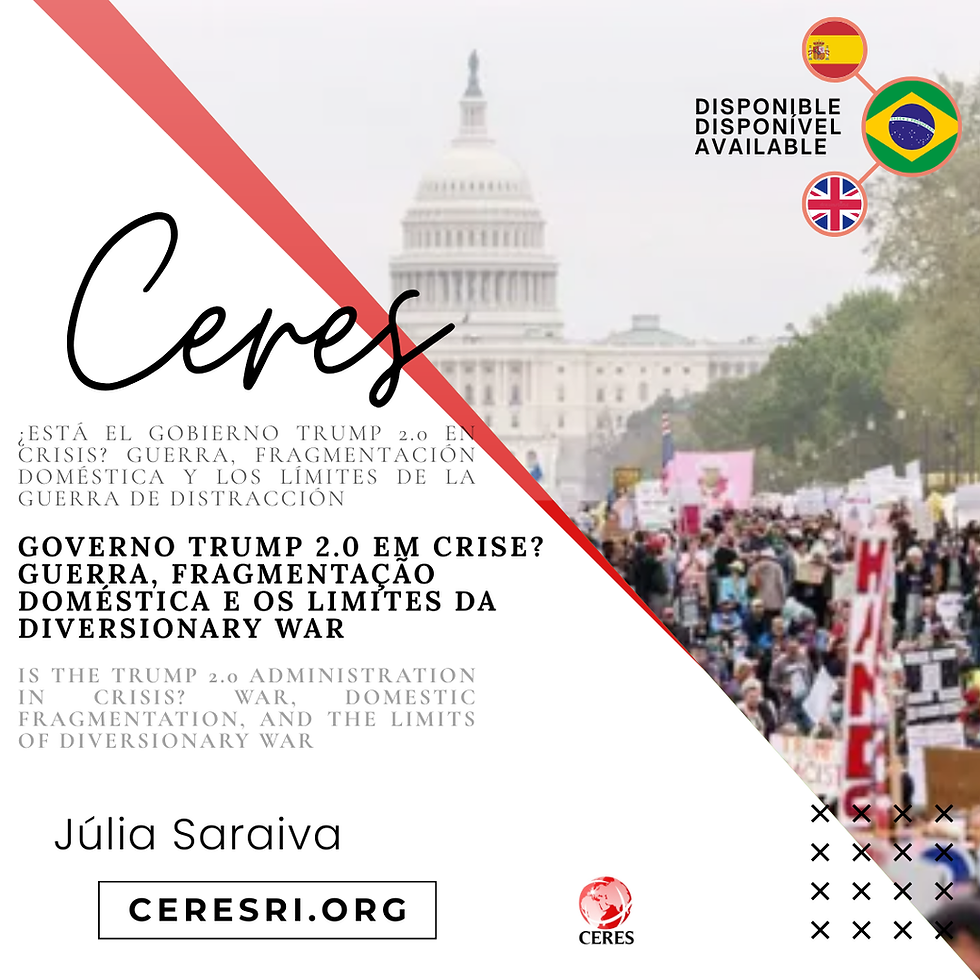 Is the Trump 2.0 Administration in Crisis? War, Domestic Fragmentation, and the Limits of Diversionary War