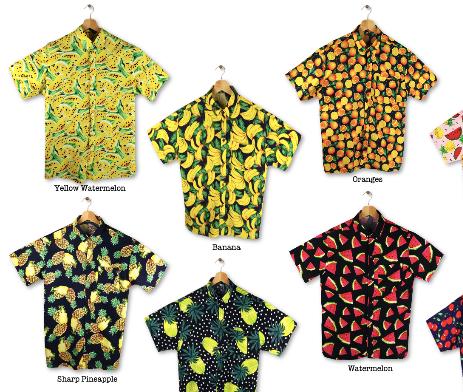 Thumbnail: Mens Rave Outfit, Mens Festival Outfit - Watermelon Shirt + Bucket Hat