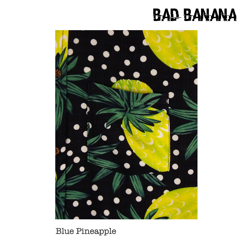 Thumbnail: Mens Dark Pineapple Hawaiian Festival Rave Combo