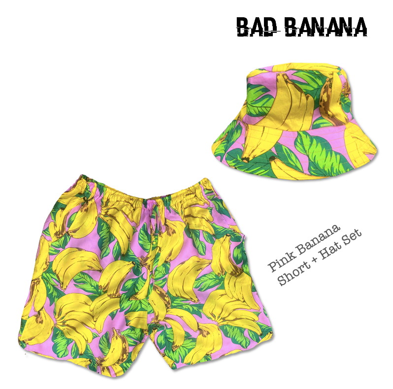 Thumbnail: Festival Rave Lightweight Shorts - Pink Banana
