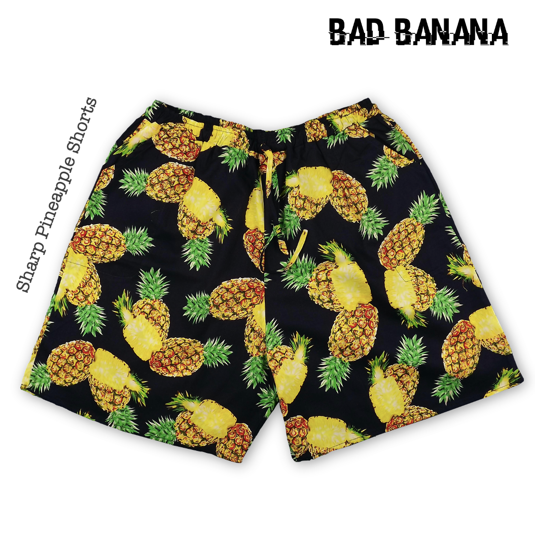 Lightweight Mens Sharp Pineapple Shorts