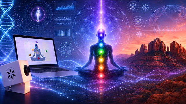 BioWell scan device in Sedona