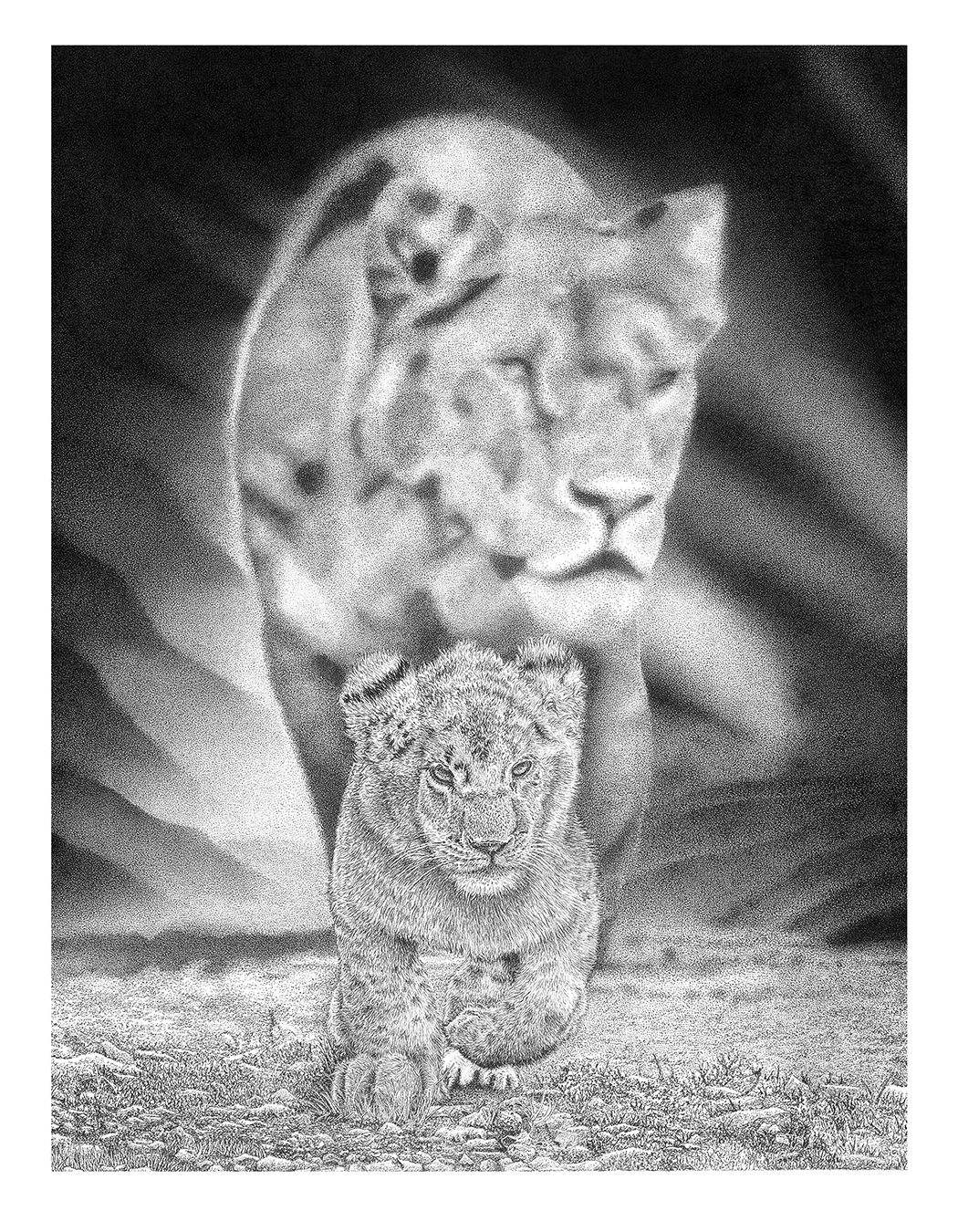 'Guardian...' Limited Edition Print