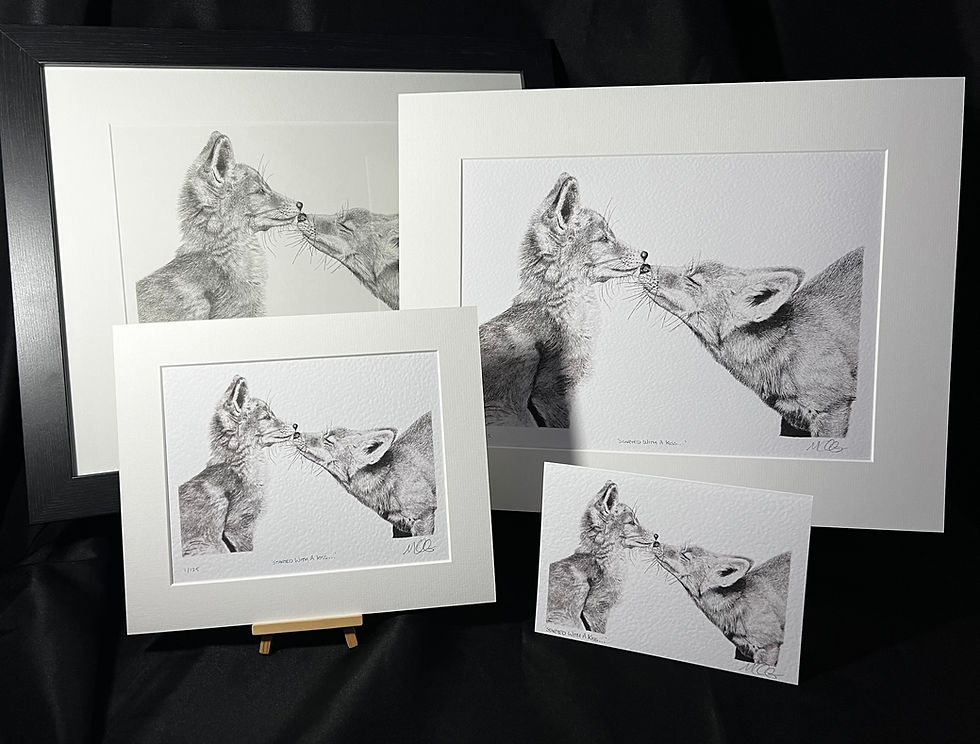 Thumbnail: 'Started With A Kiss...' - Limited Edition Print