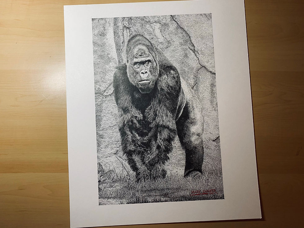 Thumbnail: 'Dominance...' Limited Edition Print