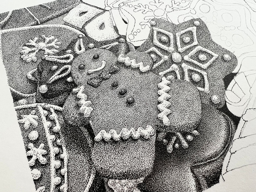 Thumbnail: 'Santa's Cheat Day...' Signed Christmas Greetings Card