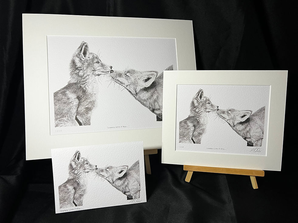 Thumbnail: 'Started With A Kiss...' - Limited Edition Print