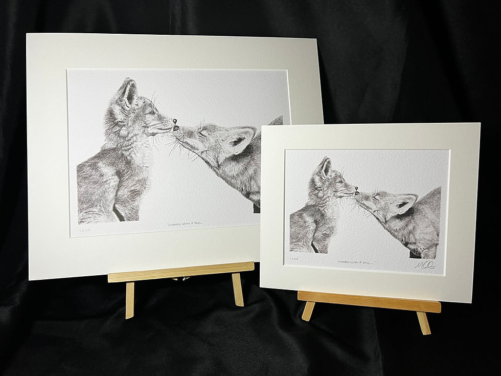 Thumbnail: 'Started With A Kiss...' - Limited Edition Print
