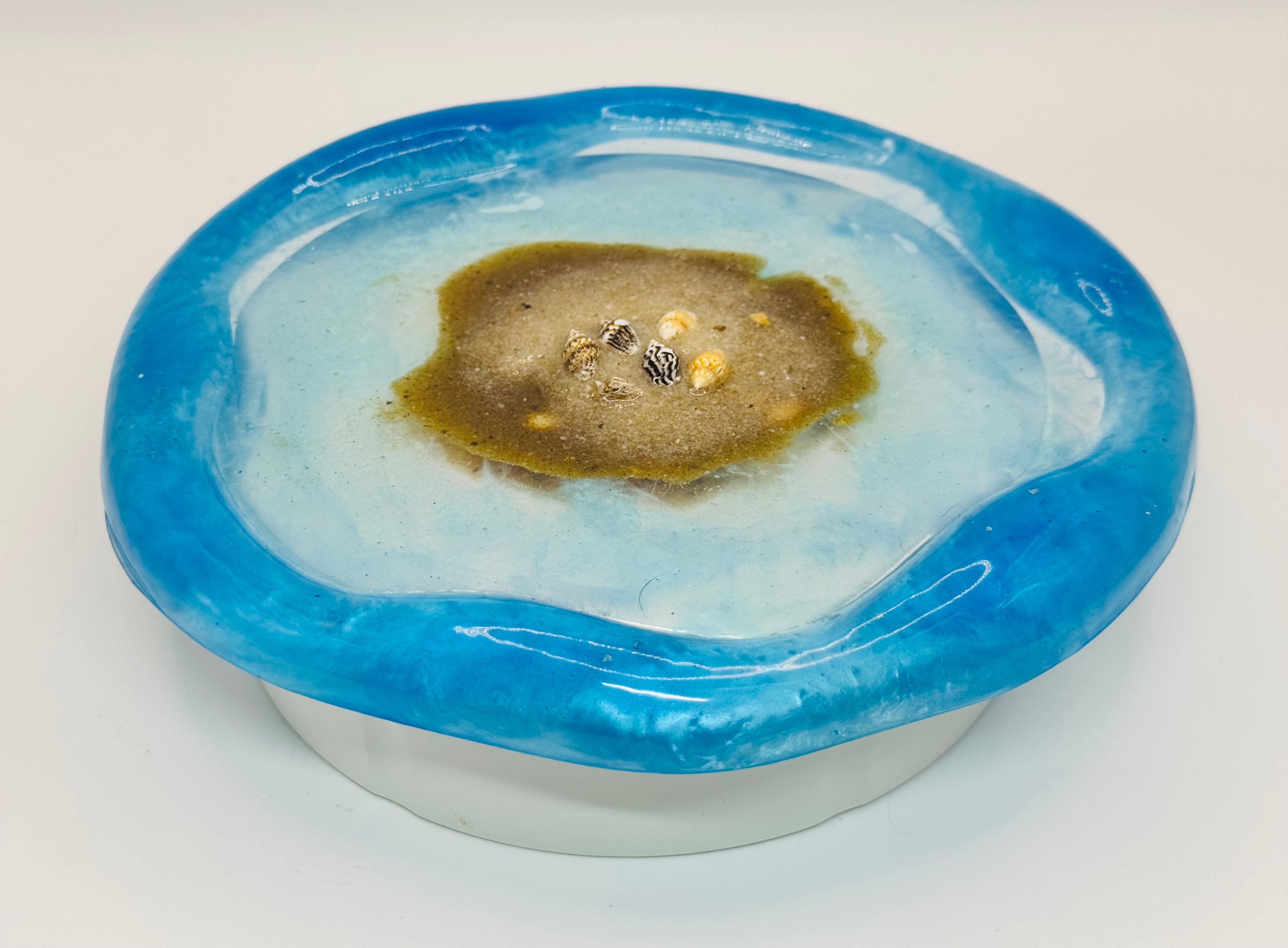 Beach Themed Round Tray