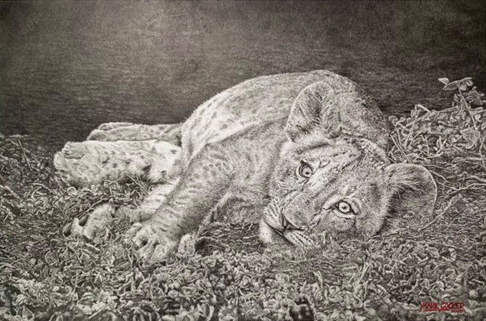'Innocence...' Framed A3 Giclee Print