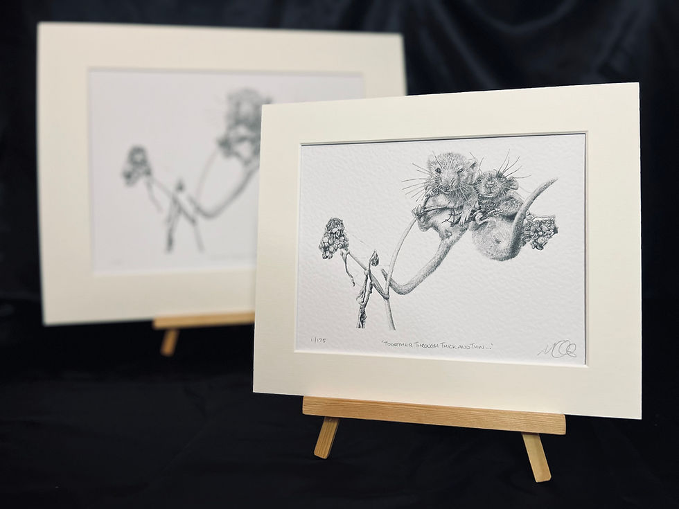 Thumbnail: 'Together Through Thick and Thin...' - Limited Edition Print