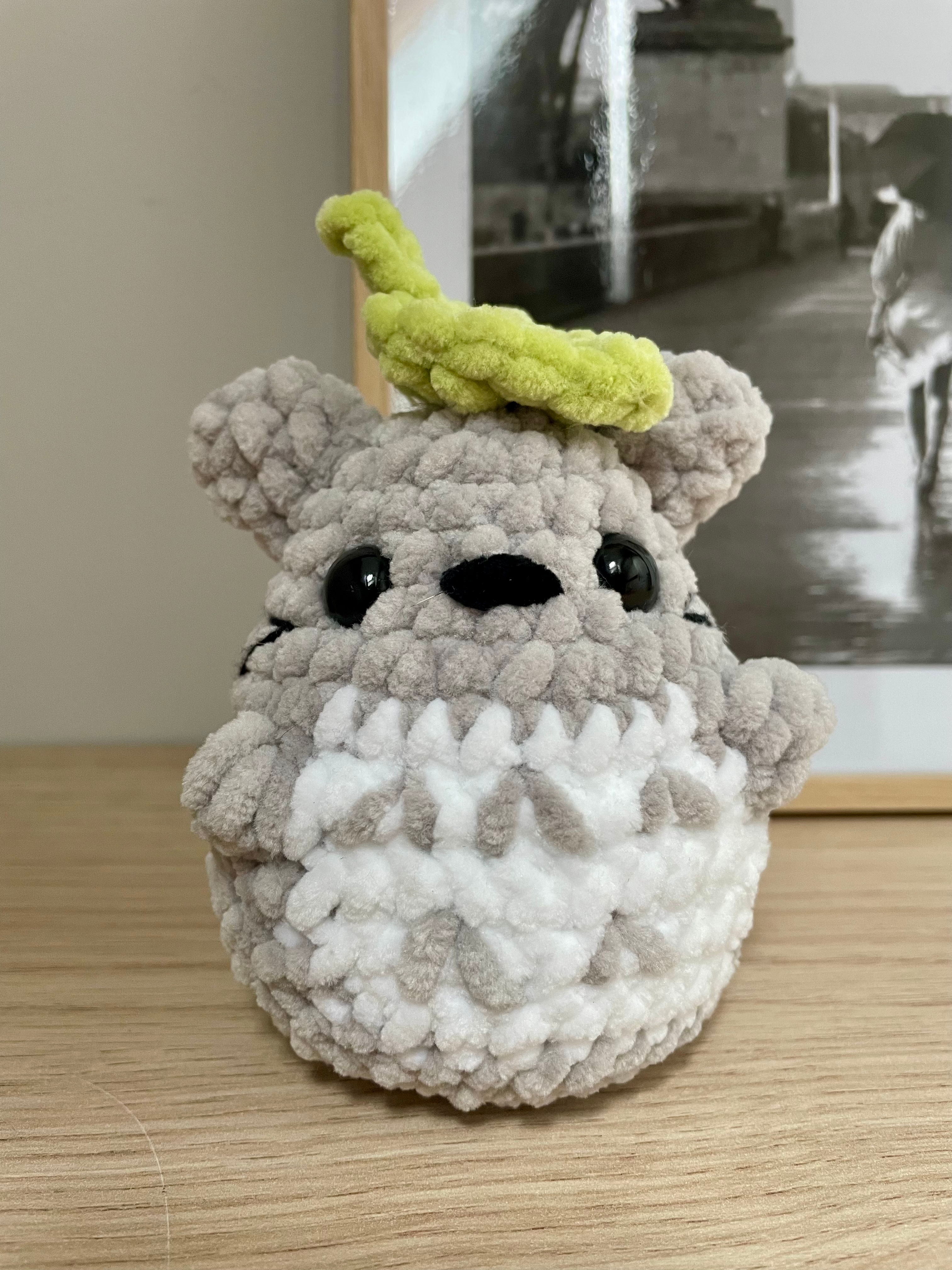 Un petit Totoro tout doux à adopter ! 🤍