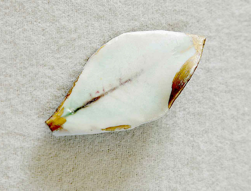 Porzellan Florale Muschel