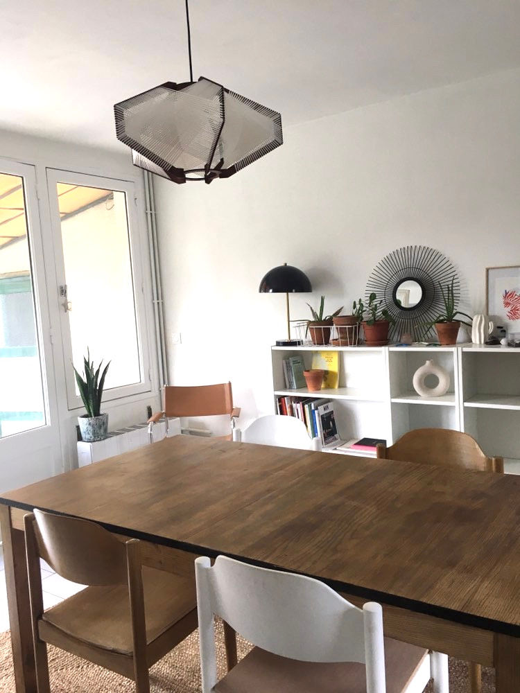 Miniature : Lampe "Scandinave" couleur teck