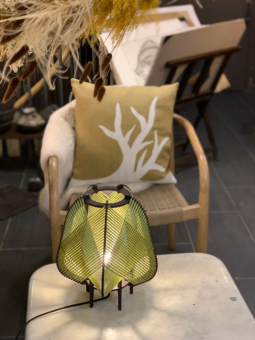 Miniature : Lampe "Otta" couleur ébène