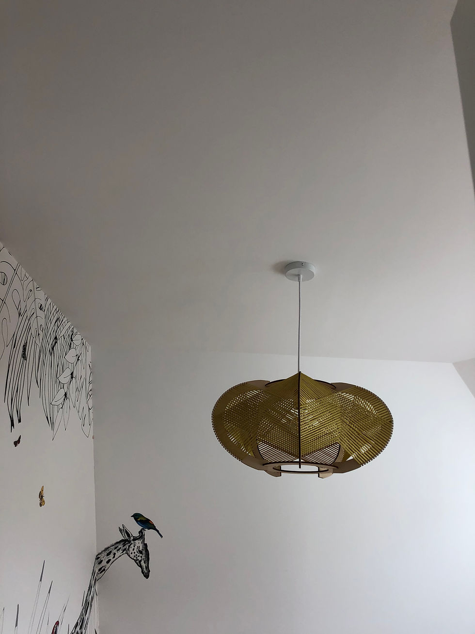 Miniature : Lampe "Ovale" couleur chêne clair