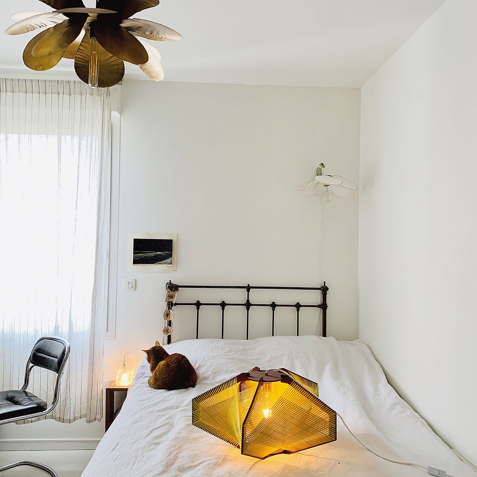 Miniature : Lampe "Scandinave" couleur teck