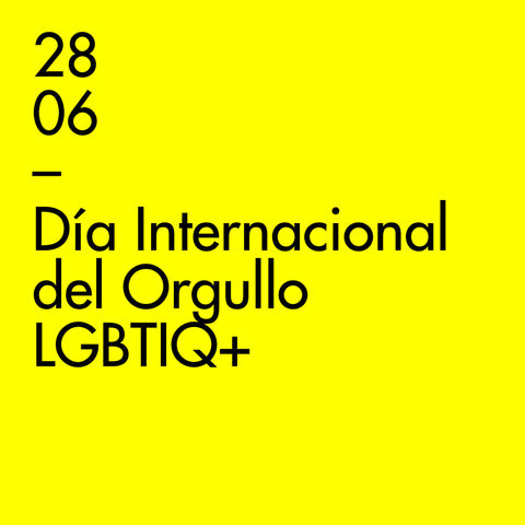 Día Internacional del Orgullo LGBTIQ+.