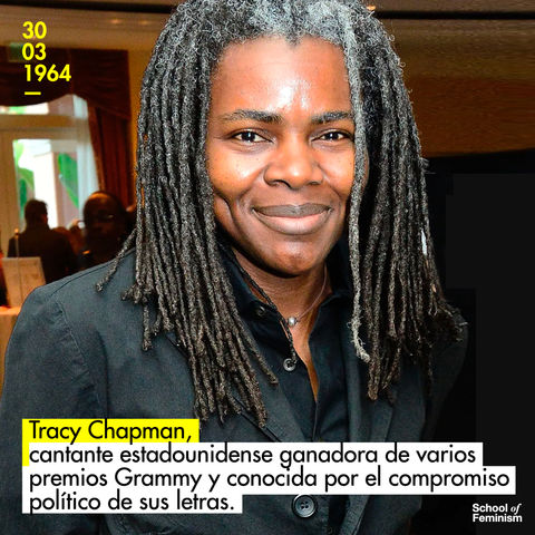 Tracy Chapman, cantante estadounidense conocida por el compromiso político de sus letras. 