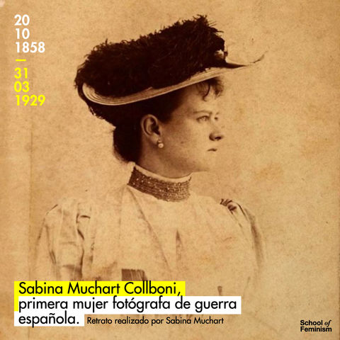 Sabina Muchart Collboni, primera mujer fotógrafa de guerra española. 