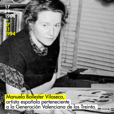 Manuela Ballester Vilaseca, artista española de la Generación Valenciana de los Treinta.