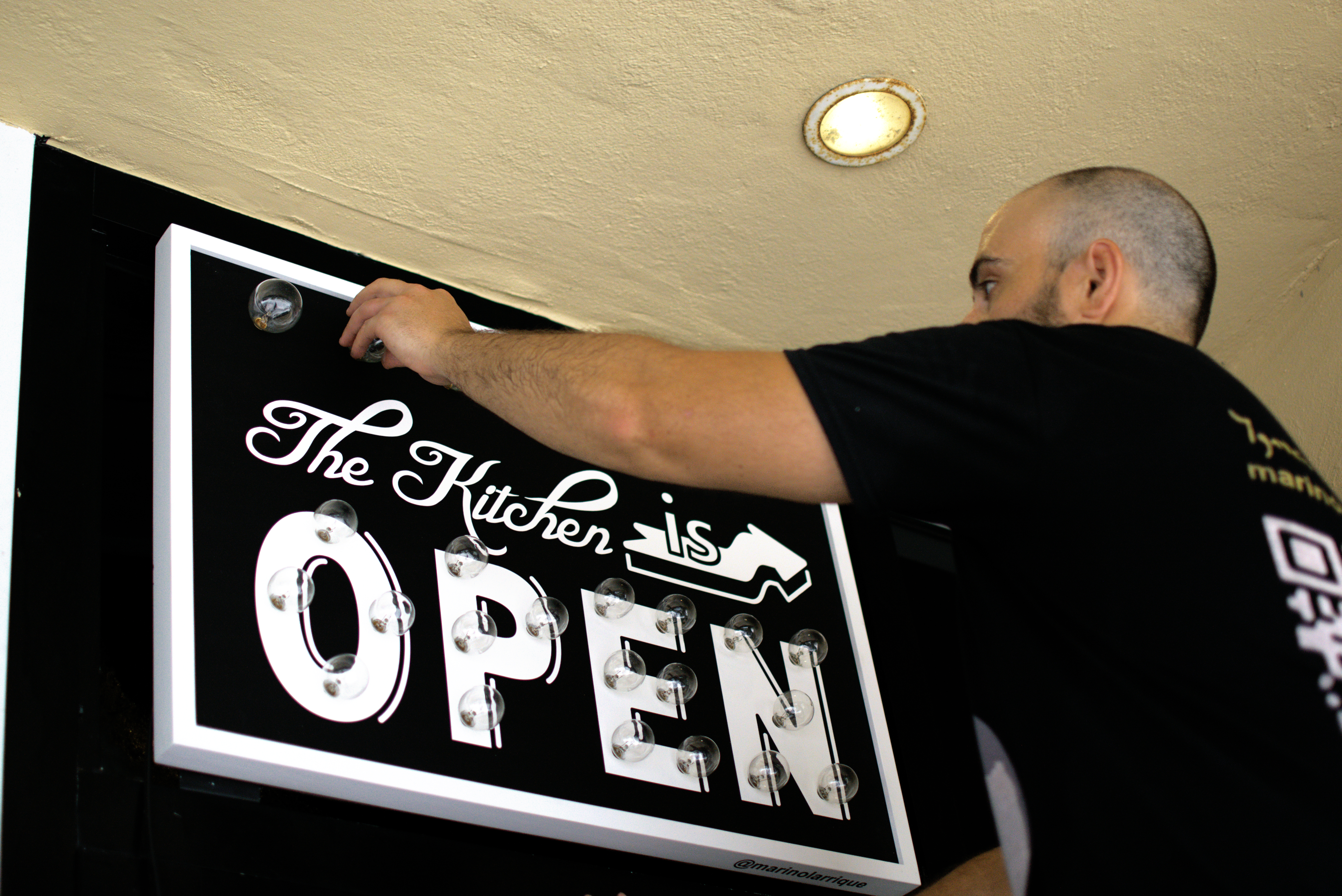 Vintage OPEN Sign